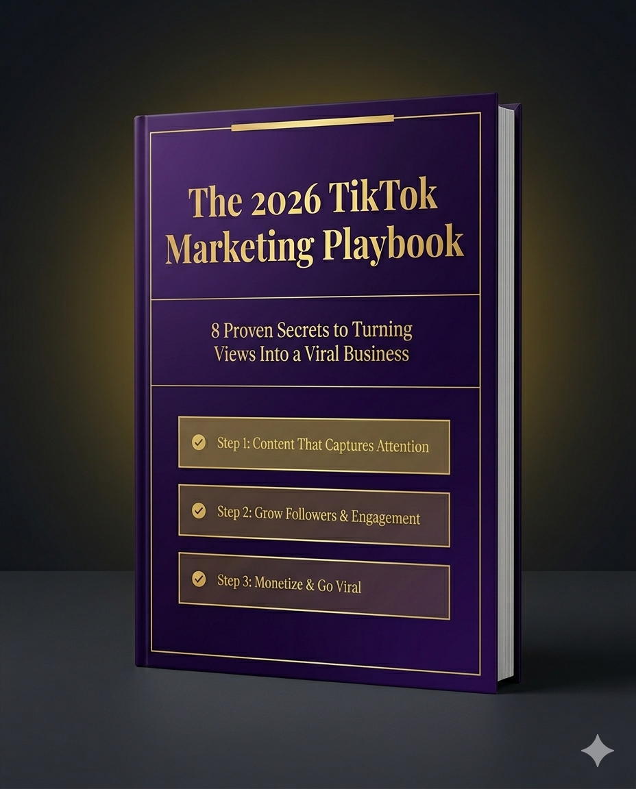 The 2026 TikTok Marketing Playbook bonus mockup